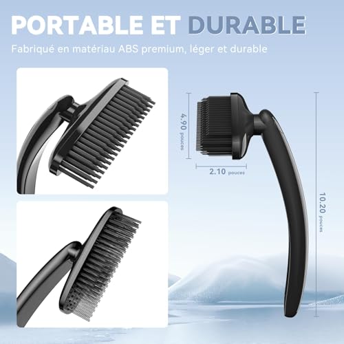 Image of Cleangor Rotatebrush - Rotating Crevice Cleaning Brushes, Home Essentials, Cleaner Scrub Brush Tool, Cleaning Supplies for Shower, Bathroom, Kitchen, Toilet, Window (2, White)