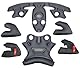 Leatt 4019120141_6009699062348 Helmet, Schwarz, L