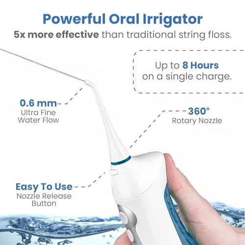 Aquasonic AS-HDCS-SET Home Dental Center Rechargeable Power Toothbrush & Smart Water Flosser thumb #3
