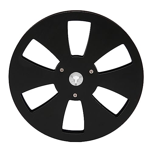 1/4 7 Aluminum Alloy Open Reel Audio Tape Empty Reel with 6 Holes for Recording Machine