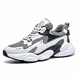 [Ruisi] メンズ ランニングシューズ スニーカー 通気 厚底 クッション性 ローカット スポーツシューズ 運動靴