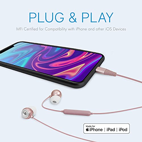 Realm Lightning Earbuds, Rose Gold - Image 2