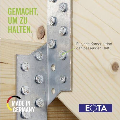 Alberts 331917 Ankernagel | verzinkt | 4 x 60 mm | 250er Set