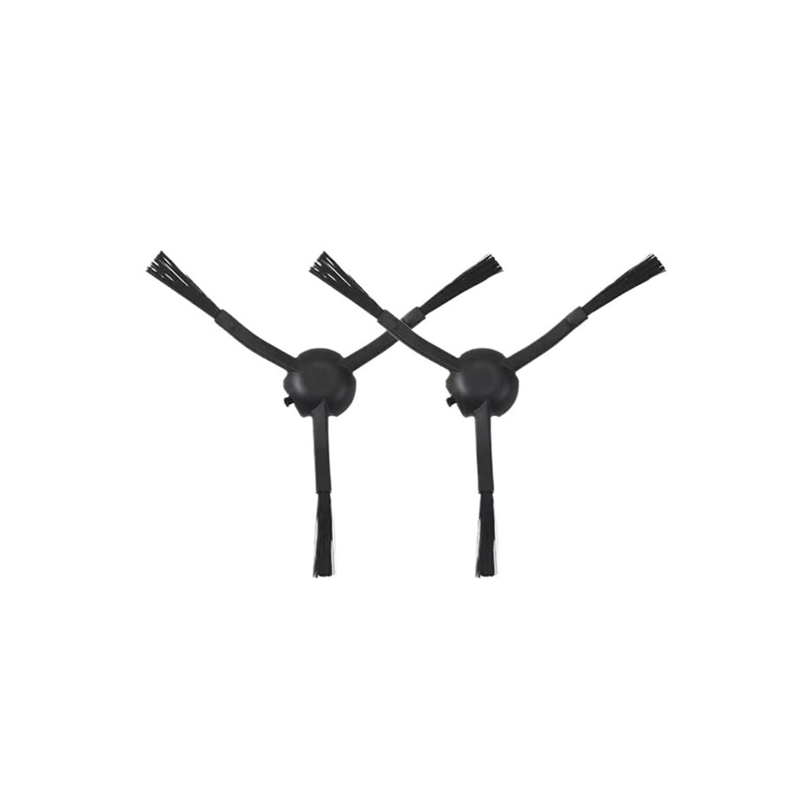 Robot Vacuum Side Brush，Compatible for Dreame，D9 F9 L10 Pro Z10 Pro L10 Plus S10 S10 Pro D10 Plus RLS3D L10S Ultra X10 ，Compatible for Trouver，RLS3(Black 2pcs)