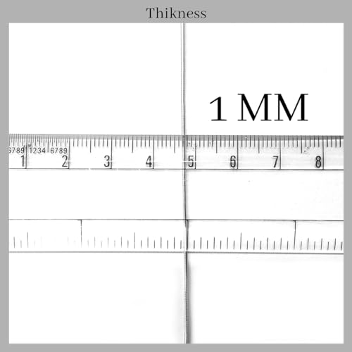 Embroiderymaterial Zardozi Spring Material,French Wire(Dapka) For Jewellery and Embroidery Purpose,1MM, Smooth Finish, Silver Color(100 Gram)