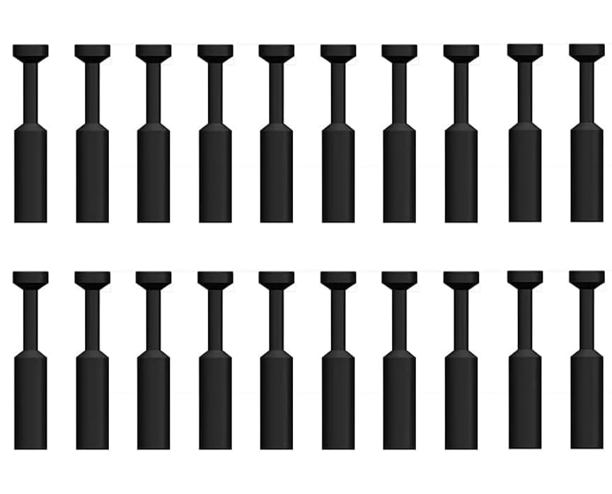 ROZESAZZ 20 pcs 8mm Pneumatic Plug Fitting,Push-to-Connect Fitting Plug For 8mm pneumatic tube and pneumatic fittings