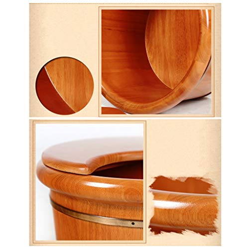 Balde de madera para baño de pies, diámetro 41 cm miniatura 6