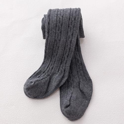 Girls Winter Fleece Lined Leggings Kids Footie Basic Solid Full Length Stretchy Thermal Stockings Tights Pants4