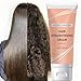 2PC Hair Straightening Cream, Protein Correction Hair Cream for Smooths Frizz Used with Hair Straightener, Moisturizing Hair Mask for All Hair Types 3.38 FL.OZ*2