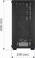 High-End Gaming PC – AMD Ryzen 7 8700F | NVIDIA RTX 5070 12GB | 32GB DDR5 HighSpeed | 1TB M.2 SSD | Windows 11 Pro – Extrem leistungsstark & leise! – Ansicht 6