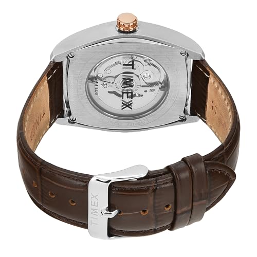 Image of TIMEX Analog Watch for Men with Tonneau Dial & Water Resistant Man's Wrist Watches
