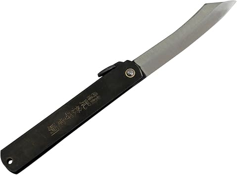 Higo Mamoru Chrome Knife, All Steel, Extra Large, Blade Length Approx. 3.7 x 4.7 inches 95 x 120 mm