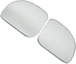 Car Blind Spot Mirror 360 Degree Fan Shape Glass White | Easy Install, Wider Viewing Angle, Safer Driving, Practical Stylish Design, Front Wheel Observation Use