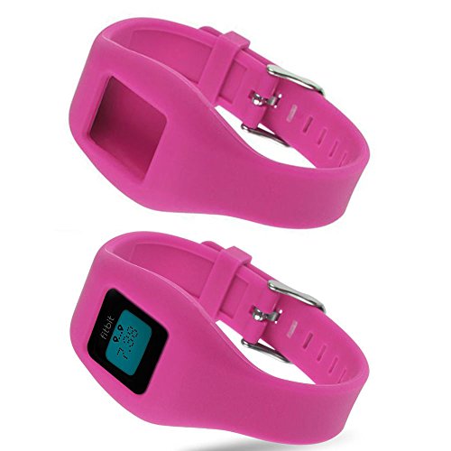 Qghxo Buckle Bracelet For Fitbit Zip, Replacement Silicone Band With Chrome Watch Clasp And Fastener Buckle For Fitbit Zip #TOP3