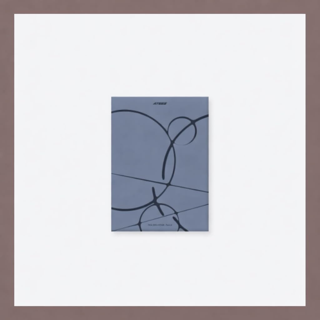 Mini album ATEEZ Golden Hour Part 4 13e version Pocaalbum A le cadeau idéal