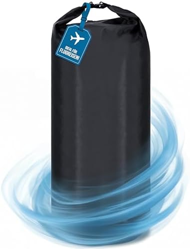 TWIVEE - 2 in 1 Rucksack Schutzhülle und Regenschutz | Flight Cover für Backpack - Flugzeug - Überzug in flexibler Größe - 60 bis 110 Liter Volumen einstellbar