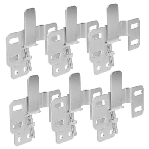 Image of DOITOOL 6pcs Adjustable Picture Hangers Heavy-Duty Wall Hooks for Large Frames Hardware Versatile Hanging Brackets for Home Decor Easy Installation for Art Displays