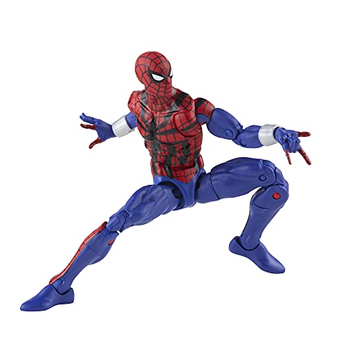 Spider-Man Marvel Legends Series 6-Inch Ben Reilly Action Figure Toy, Includes 5 Accessories: 4 Alternate Hands, 1 Web Line Fx #TOP3