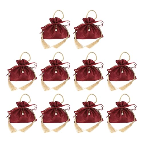 Pochette velours sacs cadeaux de mariage pour bonbons dragées bijoux