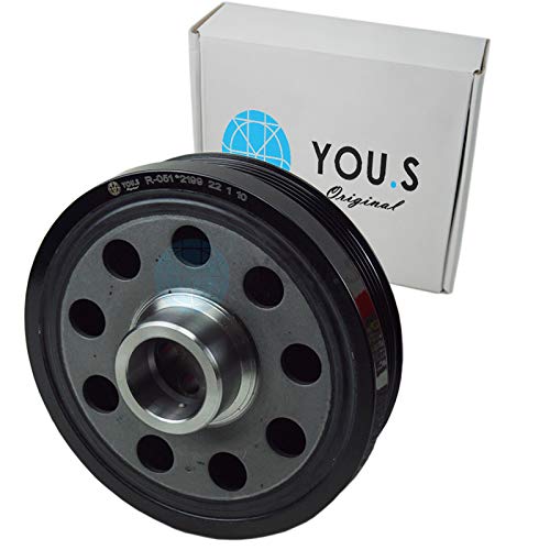 YOU.S 11238512072 Pulley Crankshaft Outer 182.0 mm Width 77.0 mm 
