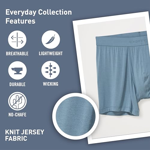 ExOfficio Men's Everyday Boxer Brief - Lightweight Knit Jersey Travel Underwear4
