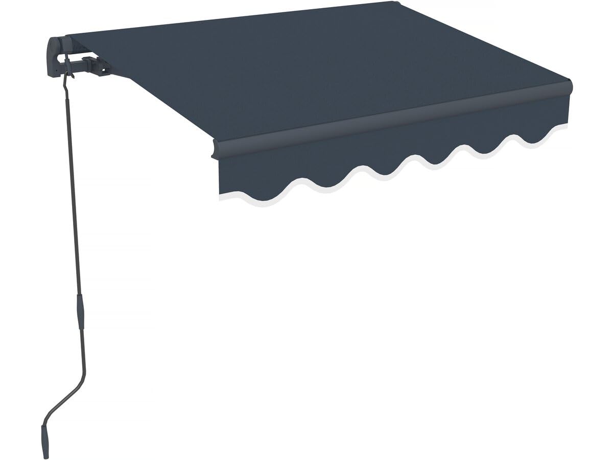 Store banne en Aluminium Ombra 1" - 160 x 120 cm - Gris