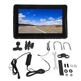 Navigatore GPS per moto Touch screen IPS HD da 7 pollici con supporto wireless CarPlay e Android Auto, navigatore Bluetooth impermeabile IPX7 per pianificazione del percorso in