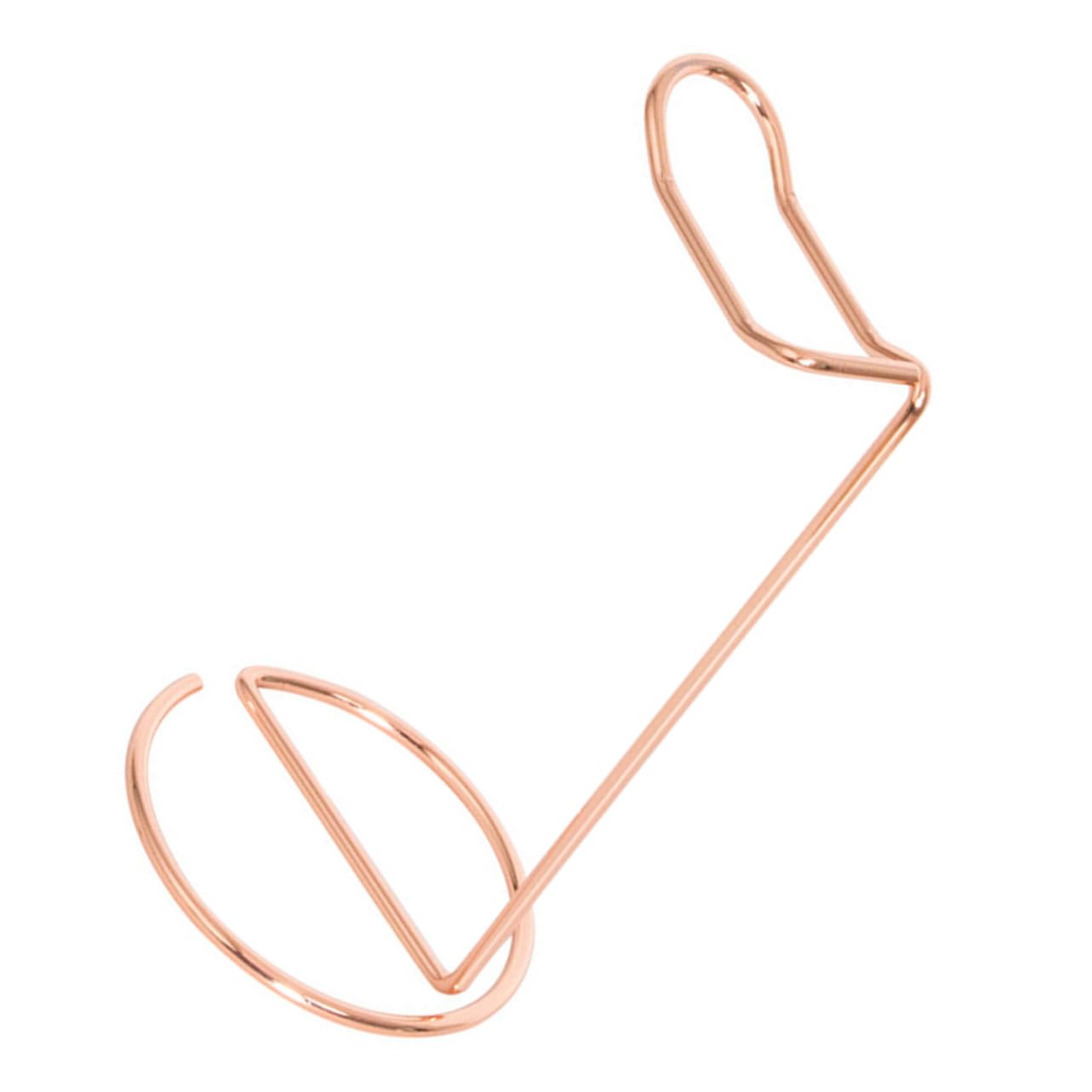 SWOOMEY Headset Simple Headphone Stand Headband Stand Desktop Speaker Stand Desk Accessory Headset Rack Earphone Supporting Hanger Headset Frames Iron Rose Gold Headset Holders