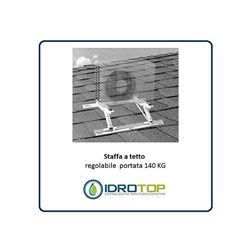 Staffa a Tetto per climatizzatori con inclinazione 12° a 28° dim.1000X480MM