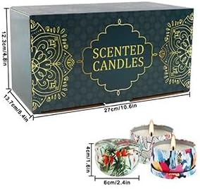 Set 24 Pack Scented Candles Gifts Soy Wax Travel Tin Jar Candles for Home 2.5 OZ jar Candles for Mom for Christmas, Birthday, Thanksgiving, Mother's Day - Image 7
