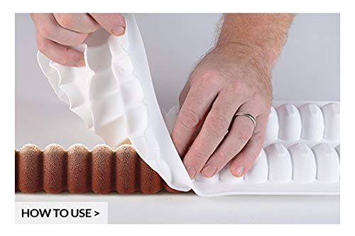 Silikomart Modular Flex Trilogy - Stampo in Silicone 51X46 MM