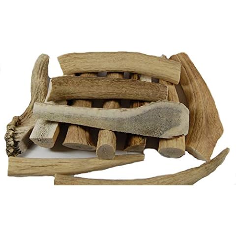 Big Dog Antler Chews - Grade B Deer and Elk Antler Pieces - Dog Chews - Antlers by The Pound, One Pound - Six Inches or Longer - Natural Healthy Long-Lasting Treat Cover