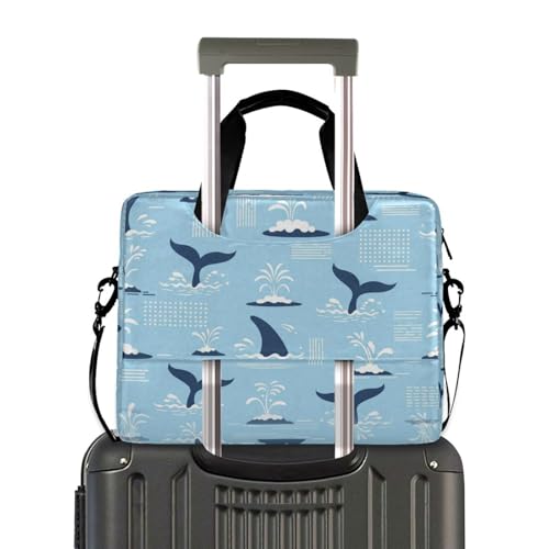 Bolso para laptop Senya azul miniatura 4