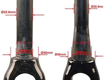 Amazon | カーボンフォーク ストレート/テーパード 700C ロード