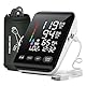 Aidisy Blood Pressure Monitor, Blutdruckmessgerät Oberarm mit Hochauflösende LED-Anzeige, für Oberarmumfänge von 22-42 CM, Speicherung von zwei Benutzern 2 x 199, AA-Batterie/Typ-C-Ladekabel