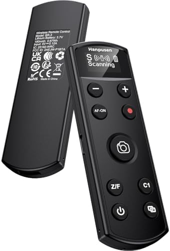 Amazon.com : for Sony Camera Remote Control, Hanpusen Rechargeable ...