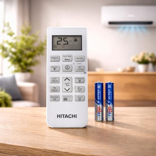 Image of Electronic Spices AC Remote | Compatible with HITACHI AC (Model AC-168) with AAA Batteries