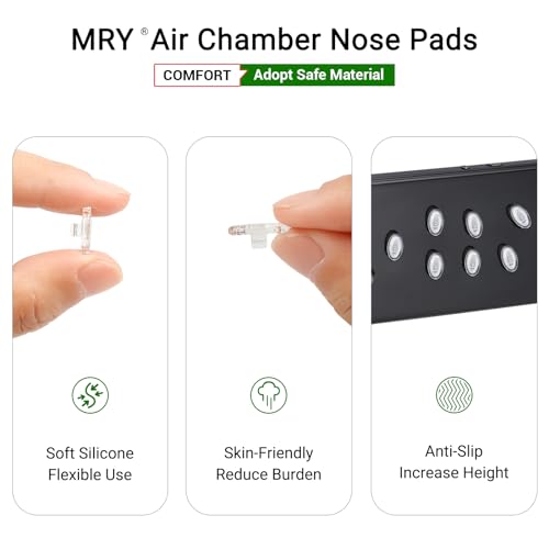 Image of Mryok Replacement Nosepiece Nosepad for Oakley Metal Plate Ti OX5153 Eyeglass - Options