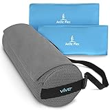 Vive Cooling Lumbar Support Pillow for Chair & Car - Back Pressure Relief Seat Cushion for Office or...