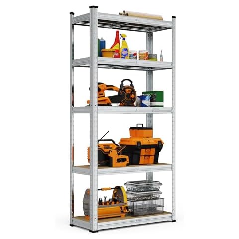 VonHaus Heavy Duty 5-Tier Garage Shelving Cover