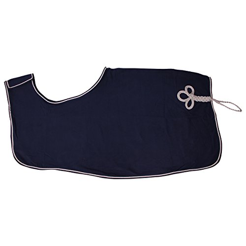 Couvre-reins polaire QHP idéal pour les séances de dressage lors des matins d'hiver