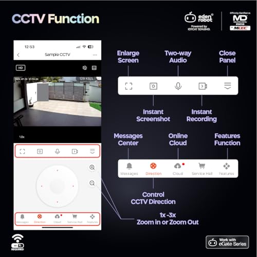 Image of eGate WatchDog 360 4MP Indoor Smart Camera CCTV