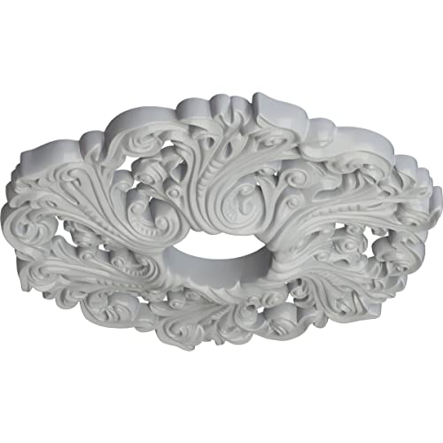 Image of Ekena Millwork CM19ORFRF Orrington Ceiling Medallion, Frost