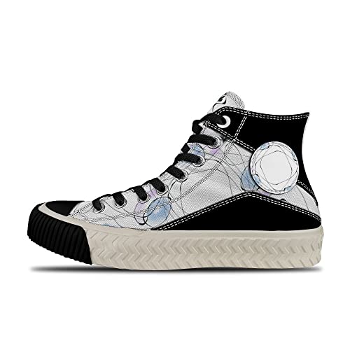 Chaussures d'animation respirantes mode cool baskets montantes personnalisées taille 36 1/3