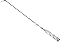 Vista 1 de Kisangel Gancho de carbón, herramienta de póquer para chimenea, pinzas de fuego para hoguera, herramientas de fuego, pinzas para chimenea, póquer