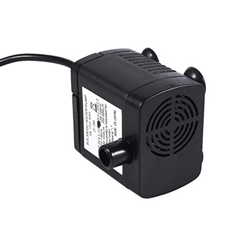Pompe solaire pour fontaine de bassin - Alimentation en oxygène - Fontaine de jour