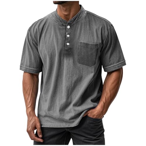 T-shirt décontracté pour homme idéal pour les vacances d'été tee shirt look vintage