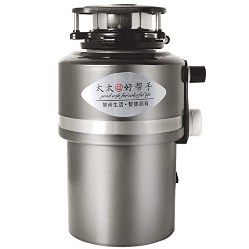 Broyeur de déchets silencieux pour cuisine et évier avec grand réservoir de 1200 ml