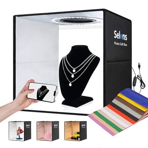 ZKEEZ Light Box Photography 20"x20" With 160LED Lights And 6 Color 6 thumbnail image