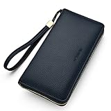 CGTENBS Business Wallets For Women PU Leather Female Wallet Card Holder Men Fashion Long Zipper Multi-function